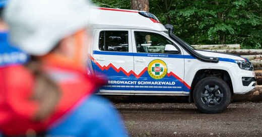 Bergwacht, Schwarzwald, Einsatz, Bergretter, Klettern, Vermisstensuche, Waldkirch, © Silas Stein - dpa (Symbolbild)