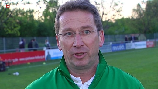 FFC-Trainer <b>Ralf Eckert</b> nach der Niederlage gegen Kehl - 92894