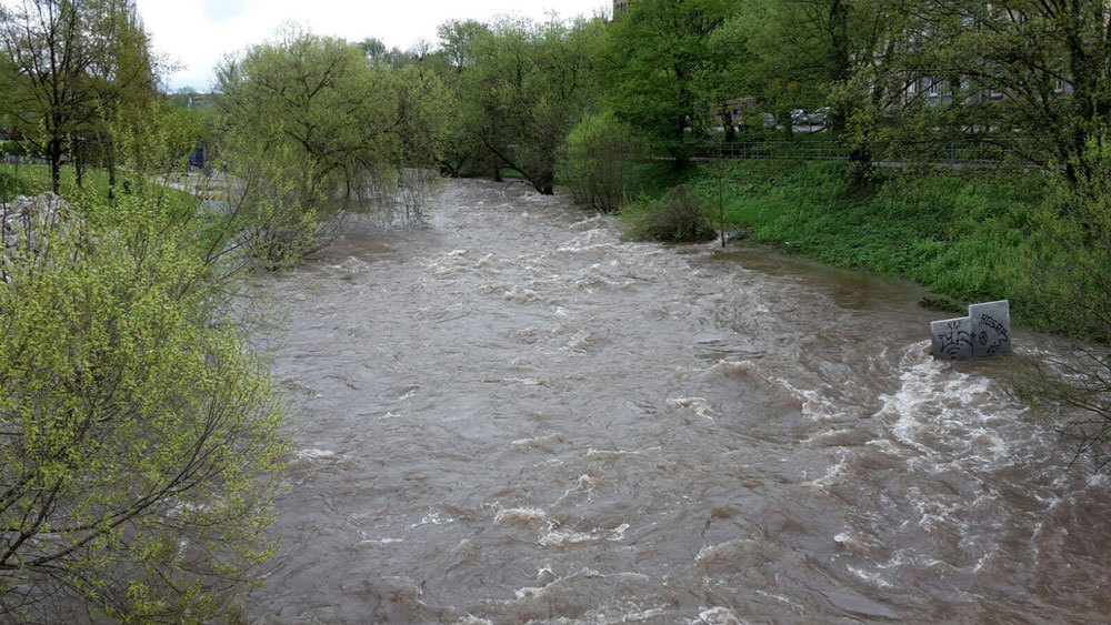 Hochwasser, Dreisam